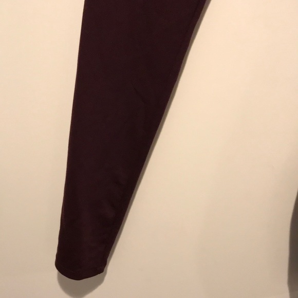 Maroon Stretch Pants - Picture 4 of 6